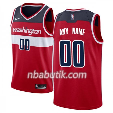 NBA Mænd Trøje Washington Wizards Custom Nike 2017-18 Rød Swingman